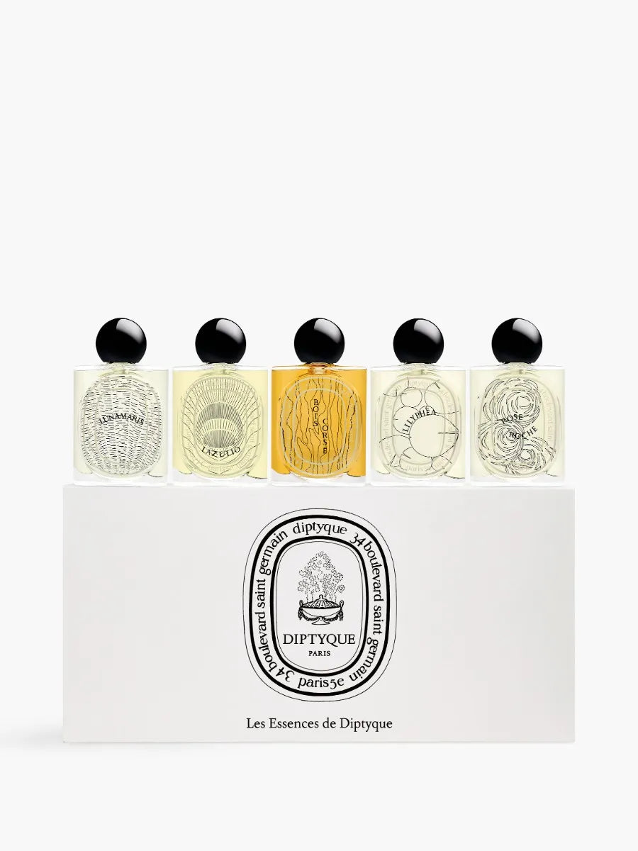 香水(ユニセックス) diptyque Les Essences de diptyque Set of 5 eaux de parfum - Les Essences de Diptyque