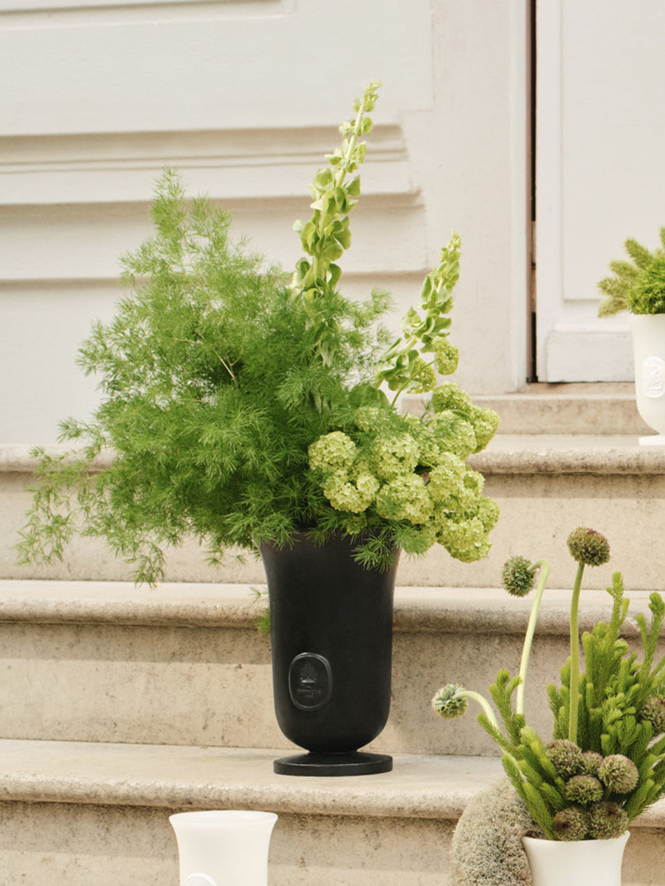 Black Medicis vase - Large