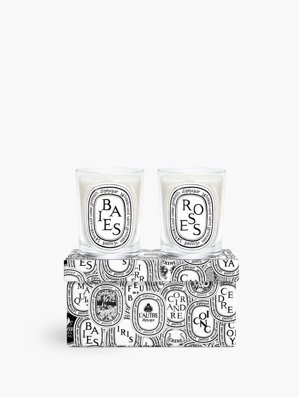 Set of 2 classic candles - To compose