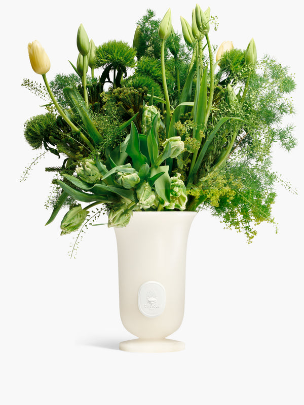 White Medicis vase - Large