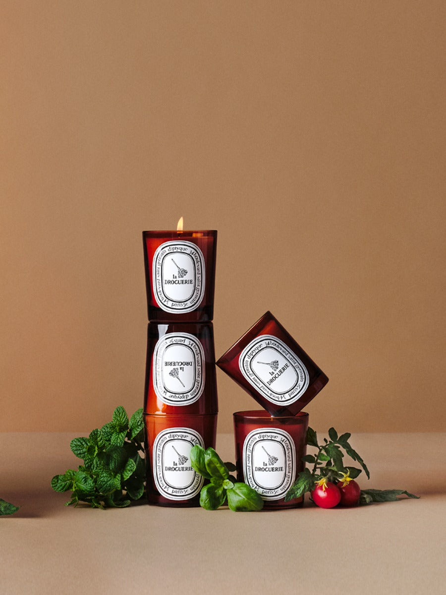 La Droguerie - Odor removing candle with basil