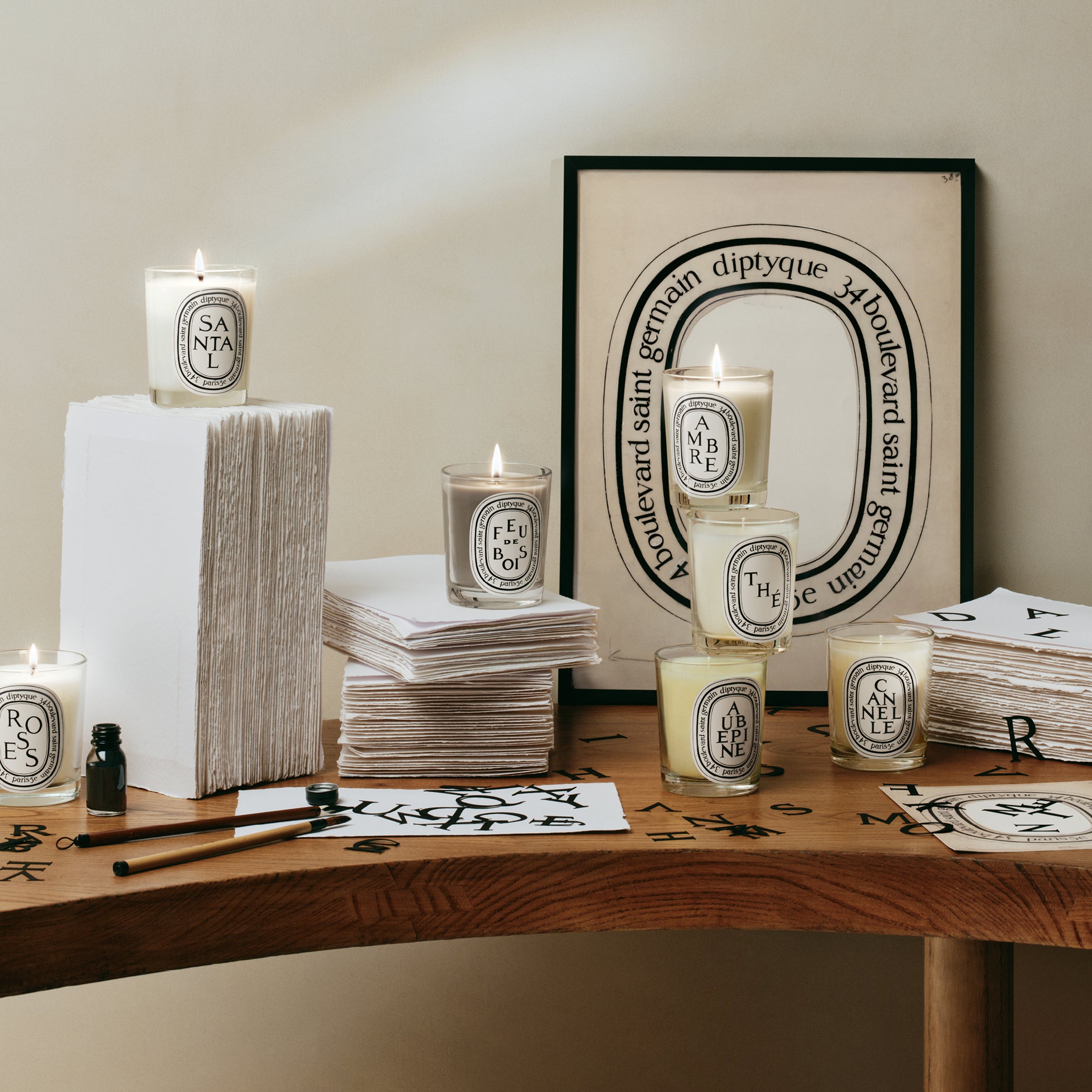 34 boulevard Saint Germain - Large Candle – Diptyque