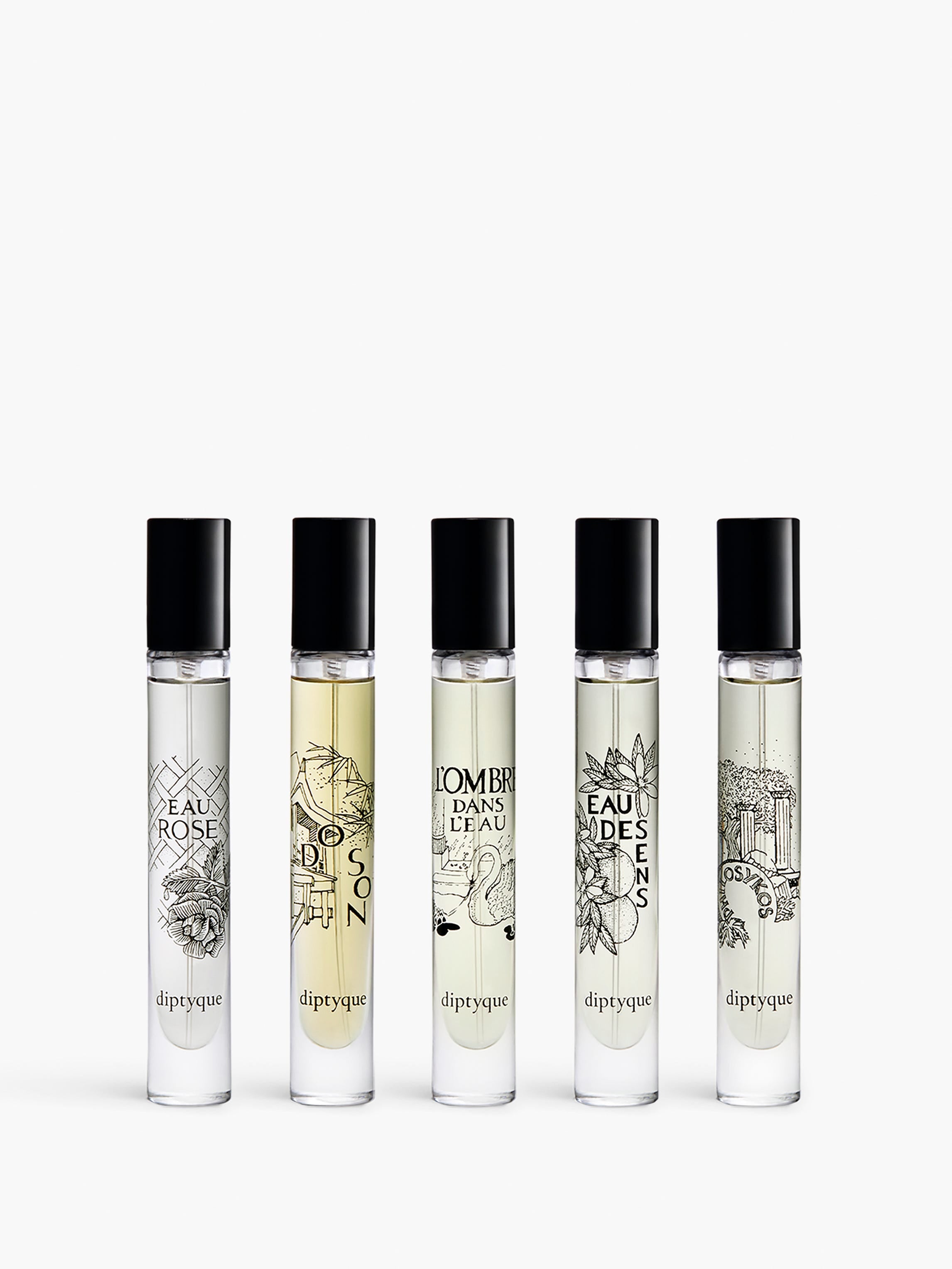 diptyque フレグランス コフレ 5本セット Set of 5 Eaux de toilette - Pre-composed – Diptyque